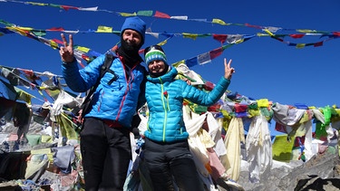 Fünftausender in Nepal mit grandioser Aussicht  | Bild: BR; Manfred Wöll