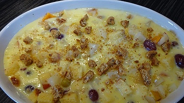 Himmelsspeise-Dessert: Resteküche-Rezept zur Resteverwertung von Lebensmiteln | Bild: BR