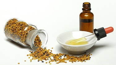 Propolis und Propolistinktur | Bild: picture-alliance/dpa, Montage: BR