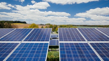 Eine Solaranlage. | Bild: BR/Herbert Ebner