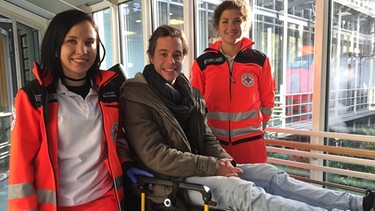 Der Krankenhaus-Check / Auf so einer Trage kommt man ins Krankenhaus, wenn man mit dem Krankenwagen gebracht wird. | Bild: BR / megaherz GmbH
