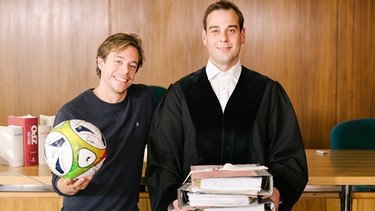 Der Lügen-Check | Tobi und Richter Andreas vom Amtsgericht in Garmisch-Partenkirchen
| Bild: BR | megaherz gmbh | Hans-Florian Hopfner