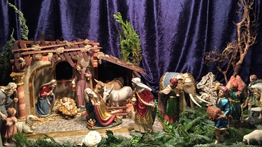 Krippe von St. Michael in Lochhausen, zu sehen vom 1. Advent bis 15.01.2017 | Bild: Erzbistum München und Freising