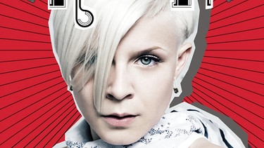 Frau mit Scheitel auf deinem CD-Cover, darüber steht "Robyn" | Bild: Island